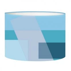 Abat-jours Lampadaires Abat-jour Art Deco Blue T 40 X H 27