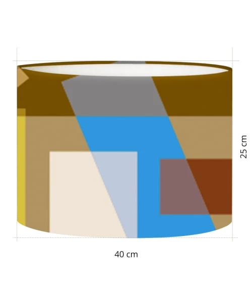 Abat-jours Lampadaires Abat-jour Art Deco Taupil T 40 X H 27 5 Abat-jours Lampadaires Abat-jour Art Deco Taupil T 40 X H 27 – Image 3