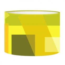 Abat-jours Lampadaires Abat-jour Art Deco Yellow T 40 X H 27