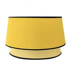 Abat-jours Lampadaires Abat-jour Cleo Jaune T 40 X H 27