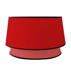 Abat-jours Lampadaires Abat-jour Cleo Rouge T 40 X H 27