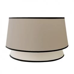 Abat-jours Lampadaires Abat-jour Cleo Taupe T 40 X H 27