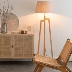 Maisons Du Monde Lampadaires Abat-jour Gris Clair -Lampadaires || Lustres || Guirlandes et décorations lumineuses Soldes abat jour gris clair 1000 10 33 206509 2