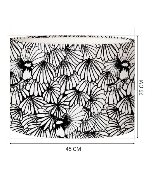 Abat-jours Lampadaires Abat-jour Lampadaire Amulette T 45 X H 25 5 Abat-jours Lampadaires Abat-jour Lampadaire Amulette T 45 X H 25 – Image 3