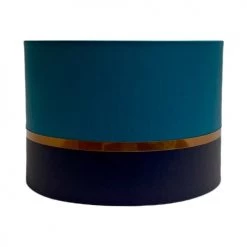 Abat-jours Lampadaires Abat-jour Lampadaire Bicolore Bleu T 45 X H 28