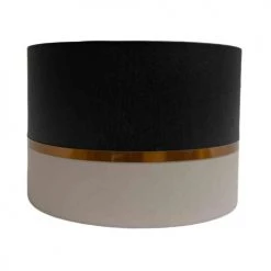 Abat-jours Lampadaires Abat-jour Lampadaire Bicolore Gris Clair Et Gris Foncé T 45 X H 28 -Lampadaires || Lustres || Guirlandes et décorations lumineuses Soldes abat jour lampadaire bicolore gris clair et gris fonce t 45 x h 28 2