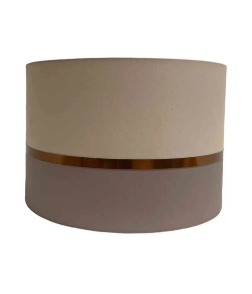 Abat-jours Lampadaires Abat-jour Lampadaire Bicolore Taupe Et Beige T 45 X H 28 5 Abat-jours Lampadaires Abat-jour Lampadaire Bicolore Taupe Et Beige T 45 X H 28 – Image 3