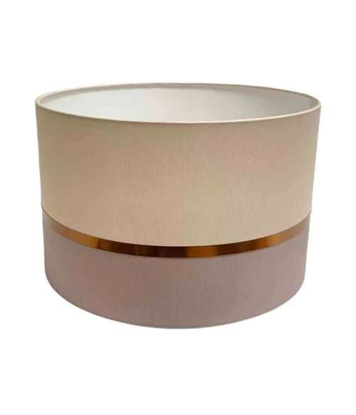 Abat-jours Lampadaires Abat-jour Lampadaire Bicolore Taupe Et Beige T 45 X H 28 3 Abat-jours Lampadaires Abat-jour Lampadaire Bicolore Taupe Et Beige T 45 X H 28