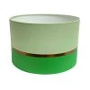 Abat-jours Lampadaires Abat-jour Lampadaire Bicolore Vert électrique T 45 X H 28 -Lampadaires || Lustres || Guirlandes et décorations lumineuses Soldes abat jour lampadaire bicolore vert electrique t 45 x h 28