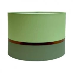 Abat-jours Lampadaires Abat-jour Lampadaire Bicolore Vert T 45 X H 28
