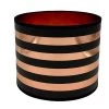 Abat-jours Lampadaires Abat-jour Lampadaire Cuivre Lino T 40 X H 25 -Lampadaires || Lustres || Guirlandes et décorations lumineuses Soldes abat jour lampadaire cuivre lino t 40 x h 25