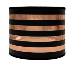 Abat-jours Lampadaires Abat-jour Lampadaire Cuivre Lino T 40 X H 25 -Lampadaires || Lustres || Guirlandes et décorations lumineuses Soldes abat jour lampadaire cuivre lino t 40 x h 25 2