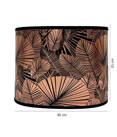 Abat-jours Lampadaires Abat-jour Lampadaire Cuivre Palmier T 40 X H 25 6 Abat-jours Lampadaires Abat-jour Lampadaire Cuivre Palmier T 40 X H 25 – Image 4