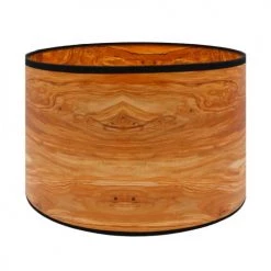 Abat-jours Lampadaires Abat-jour Lampadaire Effet Bois Noyer T 35 X H 20