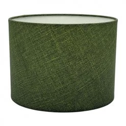 Abat-jours Lampadaires Abat-jour Lampadaire Effet Lin Vert T 35 X H 20