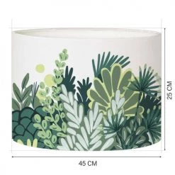 Abat-jours Lampadaires Abat-jour Lampadaire Feuillage T 45 X H 25 -Lampadaires || Lustres || Guirlandes et décorations lumineuses Soldes abat jour lampadaire feuillage t 45 x h 25 1