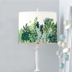 Abat-jours Lampadaires Abat-jour Lampadaire Feuillage T 45 X H 25 -Lampadaires || Lustres || Guirlandes et décorations lumineuses Soldes abat jour lampadaire feuillage t 45 x h 25 2