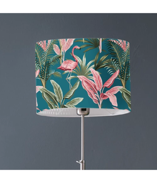 Abat-jours Lampadaires Abat-jour Lampadaire Flamand Bleu Canard T 45 X H 25 7 Abat-jours Lampadaires Abat-jour Lampadaire Flamand Bleu Canard T 45 X H 25 – Image 5