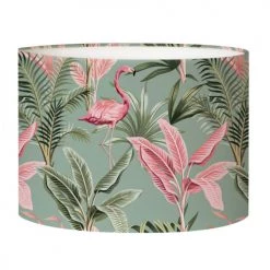 Abat-jours Lampadaires Abat-jour Lampadaire Flamand Vert Olive T 45 X H 25