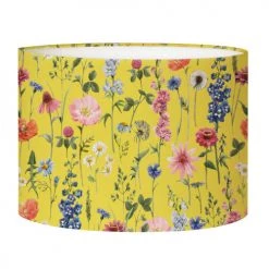 Abat-jours Lampadaires Abat-jour Lampadaire Fleur Jaune Acidulé T 45 X H 25