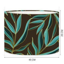 Abat-jours Lampadaires Abat-jour Lampadaire Floral Sirdar T 45 X H 25 -Lampadaires || Lustres || Guirlandes et décorations lumineuses Soldes abat jour lampadaire floral sirdar t 45 x h 25 3