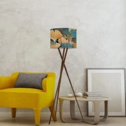 Abat-jours Lampadaires Abat-jour Lampadaire Floral Torma T 45 X H 25 -Lampadaires || Lustres || Guirlandes et décorations lumineuses Soldes abat jour lampadaire floral torma t 45 x h 25 1