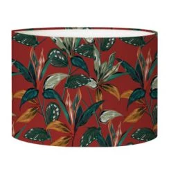 Abat-jours Lampadaires Abat-jour Lampadaire Forêt Jaune Acidulé T 45 X H 25 -Lampadaires || Lustres || Guirlandes et décorations lumineuses Soldes abat jour lampadaire foret rouge acidule t 45 x h 25 5