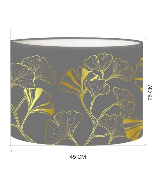 Abat-jours Lampadaires Abat-jour Lampadaire Iris Gris T 45 X H 25 5 Abat-jours Lampadaires Abat-jour Lampadaire Iris Gris T 45 X H 25 – Image 3