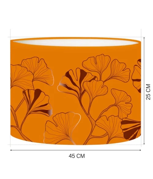 Abat-jours Lampadaires Abat-jour Lampadaire Iris Mandarine T 45 X H 25 5 Abat-jours Lampadaires Abat-jour Lampadaire Iris Mandarine T 45 X H 25 – Image 3