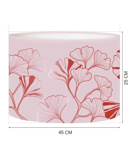 Abat-jours Lampadaires Abat-jour Lampadaire Iris Rose Poudré T 45 X H 25 5 Abat-jours Lampadaires Abat-jour Lampadaire Iris Rose Poudré T 45 X H 25 – Image 3