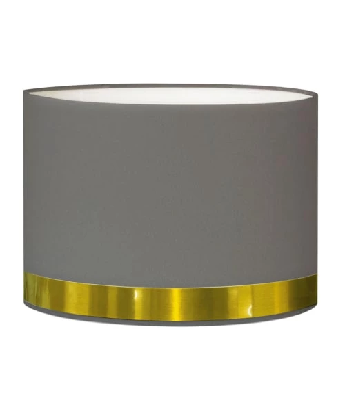 Abat-jours Lampadaires Abat-jour Lampadaire Jonc Gris Et Or T 45 X H 25 3 Abat-jours Lampadaires Abat-jour Lampadaire Jonc Gris Et Or T 45 X H 25