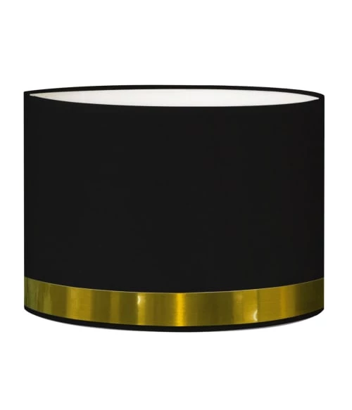 Abat-jours Lampadaires Abat-jour Lampadaire Jonc Noir Et Or T 45 X H 25 3 Abat-jours Lampadaires Abat-jour Lampadaire Jonc Noir Et Or T 45 X H 25