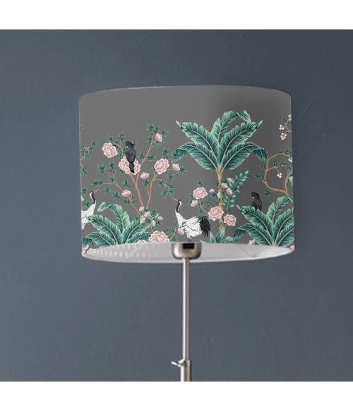 Abat-jours Lampadaires Abat-jour Lampadaire Jungle Gris T 45 X H 25 7 Abat-jours Lampadaires Abat-jour Lampadaire Jungle Gris T 45 X H 25 – Image 5