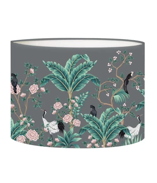 Abat-jours Lampadaires Abat-jour Lampadaire Jungle Gris T 45 X H 25 3 Abat-jours Lampadaires Abat-jour Lampadaire Jungle Gris T 45 X H 25