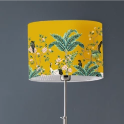 Abat-jours Lampadaires Abat-jour Lampadaire Jungle Jaune Moutarde T 45 X H 25 12 Abat-jours Lampadaires Abat-jour Lampadaire Jungle Jaune Moutarde T 45 X H 25 -Lampadaires || Lustres || Guirlandes et décorations lumineuses Soldes abat jour lampadaire jungle jaune moutarde t 45 x h 25 2