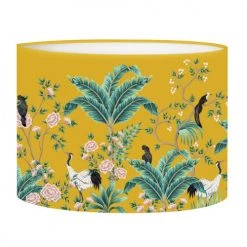 Abat-jours Lampadaires Abat-jour Lampadaire Jungle Jaune Moutarde T 45 X H 25