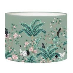 Abat-jours Lampadaires Abat-jour Lampadaire Jungle Gris T 45 X H 25 13 Abat-jours Lampadaires Abat-jour Lampadaire Jungle Gris T 45 X H 25 -Lampadaires || Lustres || Guirlandes et décorations lumineuses Soldes abat jour lampadaire jungle vert olive t 45 x h 25 6