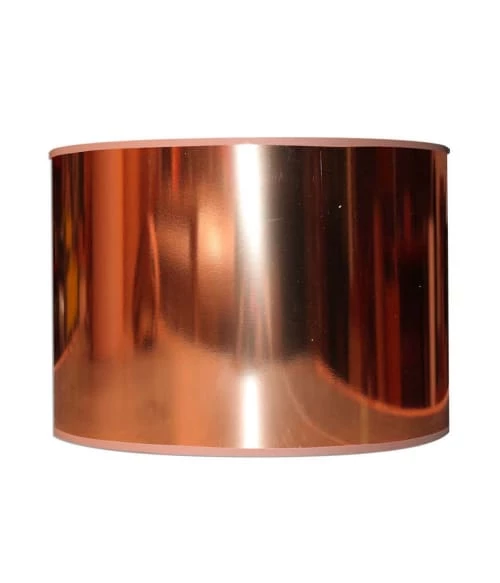 Abat-jours Lampadaires Abat-jour Lampadaire Laqué Cuivre Brillant T 40 X H 25 5 Abat-jours Lampadaires Abat-jour Lampadaire Laqué Cuivre Brillant T 40 X H 25 – Image 3