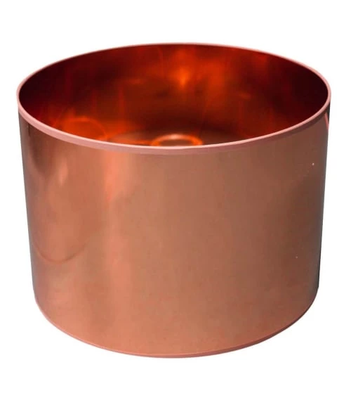 Abat-jours Lampadaires Abat-jour Lampadaire Laqué Cuivre Brillant T 40 X H 25 3 Abat-jours Lampadaires Abat-jour Lampadaire Laqué Cuivre Brillant T 40 X H 25