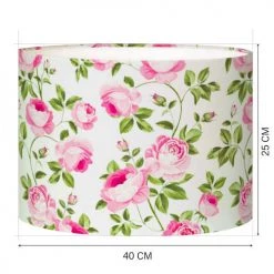 Abat-jours Lampadaires Abat-jour Lampadaire Leonni T 40 X H 25 -Lampadaires || Lustres || Guirlandes et décorations lumineuses Soldes abat jour lampadaire leonni t 40 x h 25 3