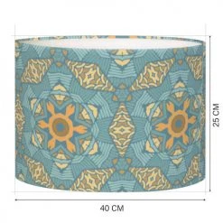 Abat-jours Lampadaires Abat-jour Lampadaire Marek T 40 X H 25 -Lampadaires || Lustres || Guirlandes et décorations lumineuses Soldes abat jour lampadaire marek t 40 x h 25 3