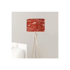 Abat-jours Lampadaires Abat-jour Lampadaire Oiseau Rouge Acidulé T 45 X H 25 -Lampadaires || Lustres || Guirlandes et décorations lumineuses Soldes abat jour lampadaire oiseau rouge acidule t 45 x h 25 2