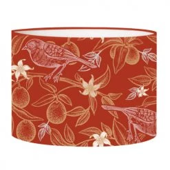 Abat-jours Lampadaires Abat-jour Lampadaire Oiseau Rouge Acidulé T 45 X H 25