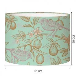 Abat-jours Lampadaires Abat-jour Lampadaire Oiseau Vert Acidulé T 45 X H 25 -Lampadaires || Lustres || Guirlandes et décorations lumineuses Soldes abat jour lampadaire oiseau vert acidule t 45 x h 25 6