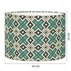 Abat-jours Lampadaires Abat-jour Lampadaire Quro T 40 X H 25 -Lampadaires || Lustres || Guirlandes et décorations lumineuses Soldes abat jour lampadaire quro t 40 x h 25 3