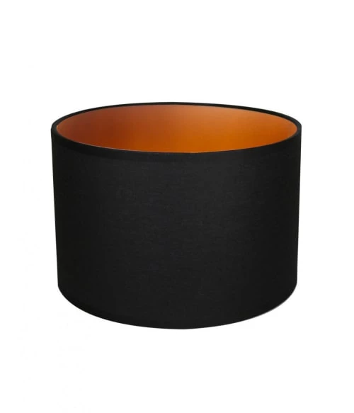 Abat-jours Lampadaires Abat-jour Lampadaire Rond Noir Et Cuivre T 35 X H 30 3 Abat-jours Lampadaires Abat-jour Lampadaire Rond Noir Et Cuivre T 35 X H 30