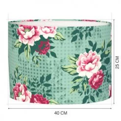 Abat-jours Lampadaires Abat-jour Lampadaire Rosie T 40 X H 25 -Lampadaires || Lustres || Guirlandes et décorations lumineuses Soldes abat jour lampadaire rosie t 40 x h 25 3