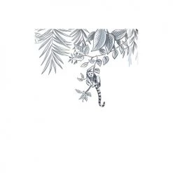 Abat-jours Lampadaires Abat-jour Lampadaire Singe T 45 X H 25 -Lampadaires || Lustres || Guirlandes et décorations lumineuses Soldes abat jour lampadaire singe t 45 x h 25 2