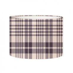 Abat-jours Lampadaires Abat-jour Lampadaire Tartan Kari T 40 X H 27