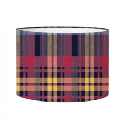Abat-jours Lampadaires Abat-jour Lampadaire Tartan Kent T 40 X H 27
